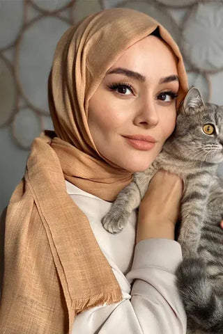 Tuğba Balarısı Keten Vual Şal - Balköpüğü