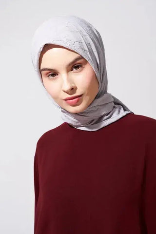 Bambu Kraş Eşarp - Gri