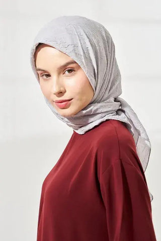 Bambu Kraş Eşarp - Gri