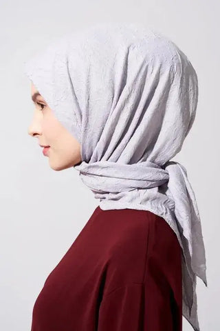 Bambu Kraş Eşarp - Gri