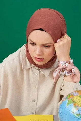 Penye Şal - Soğan Kabuğu