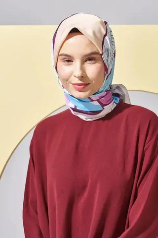 Monetta Twill Serisi Puzzle -  Bordo