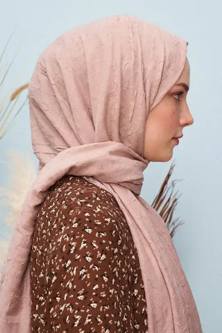 Bambu Kraş Şal - Vizon