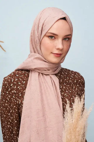 Bambu Kraş Şal - Vizon