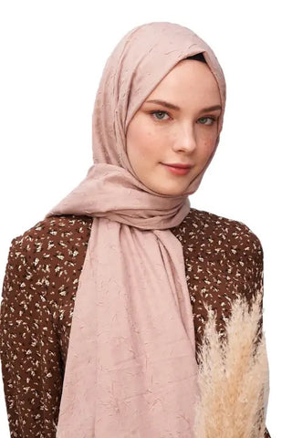 Bambu Kraş Şal - Vizon