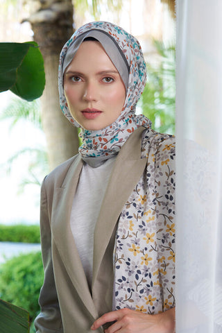 Seremoni Koleksiyonu Sara Desen Şal - Mint