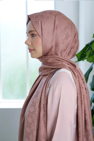 Timeless Koleksiyonu Kare Desen - Bronz