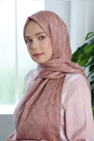 Timeless Koleksiyonu Kare Desen - Bronz