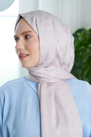 Timeless Koleksiyonu Kare Desen - Vizon