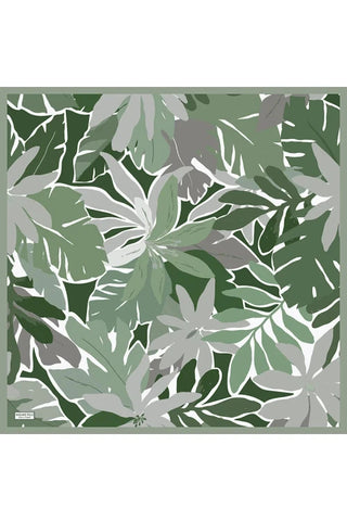 Aria Koleksiyonu Lilium Desen Eşarp - Mint