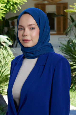 Comfort Pamuk Şal - Kot Mavi