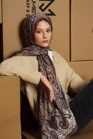 Kübra Koç Ethnopure Collection Noura - Latte