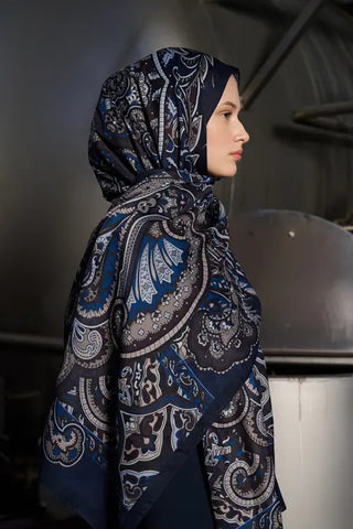 Tubaliya Ethnopure Collection Hves - Lacivert/Kahv