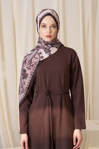 Historical Hesperian Desen Şal - Acı Kahve