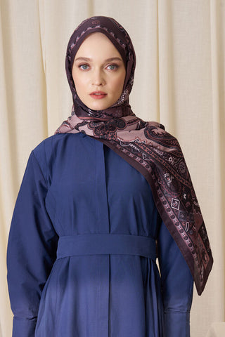 Historical Hesperian Desen Şal - Mocha