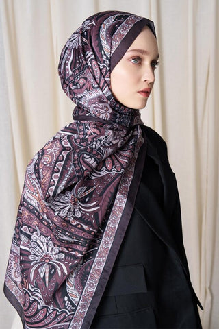 Historical Florentis Desen Şal - Acı Kahve