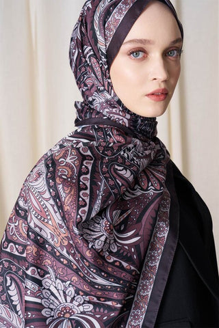 Historical Florentis Desen Şal - Acı Kahve