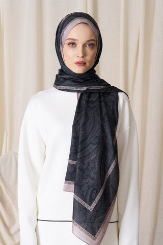 Historical Victorian Desen Şal -  Taş