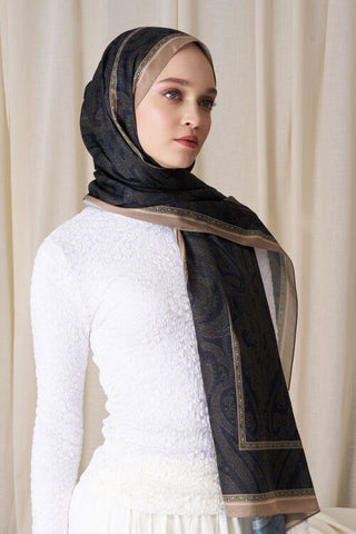 Historical Victorian Desen Şal -  Gold