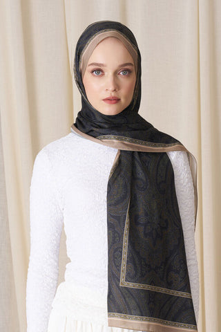 Historical Victorian Desen Şal -  Gold