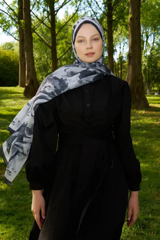 Prestige Carmen Desen Şal - Siyah