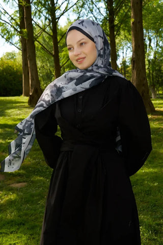 Prestige Carmen Desen Şal - Siyah