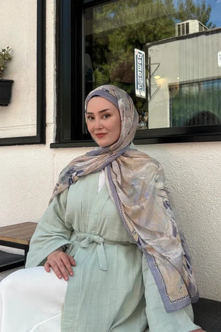 Prestige Leona Desen Şal - Lila