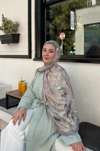 Prestige Leona Desen Şal - Lila