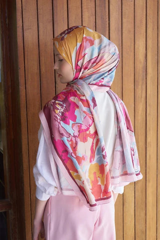 Live Amora Desen Şal - Renkli