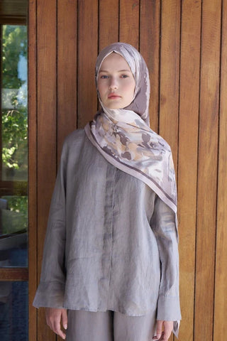 Live Amora Desen Şal - Bej