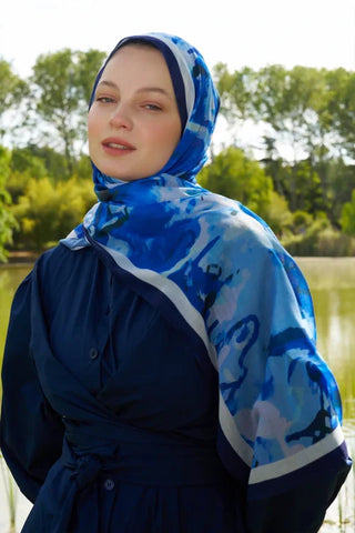 Prestige Carmen Desen Şal - Saks