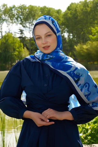 Prestige Carmen Desen Şal - Saks