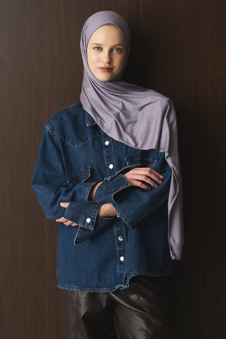 Penye Şal - Antrasit