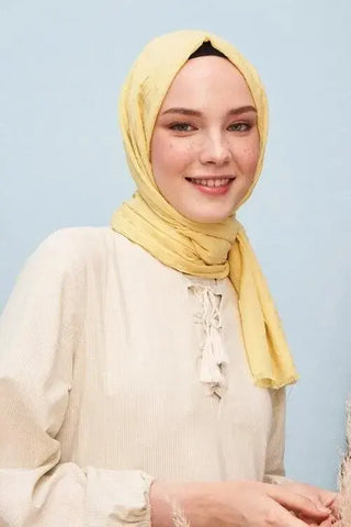 Bambu Kraş Şal - Ananas