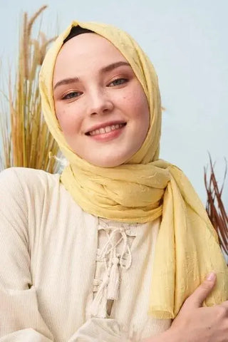 Bambu Kraş Şal - Ananas