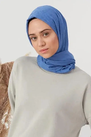 Bambu Kraş Şal - İndigo