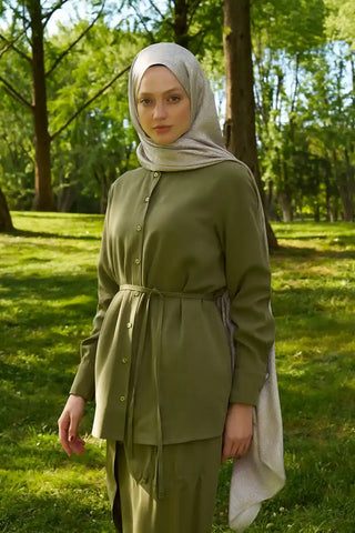 Elegance Lace Desen Jakar Şal - Bej