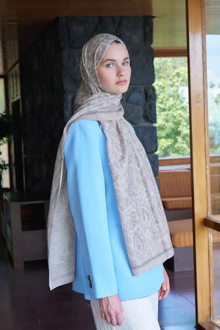 Endless Lena Desen Şal - Bej