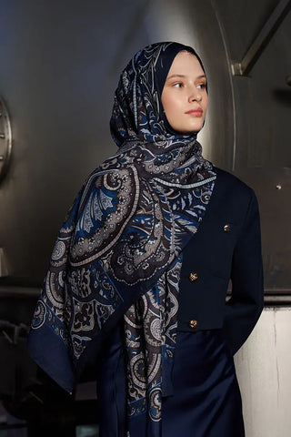 Tubaliya Ethnopure Collection Hves - Lacivert/Kahv