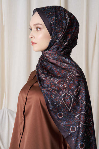 Historical Livia Desen Şal - Acı Kahve