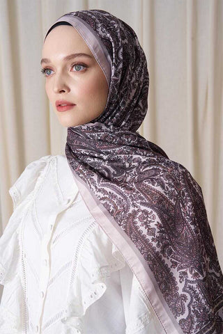 Historical Veloria Desen Şal - Bej