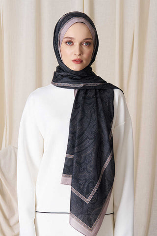 Historical Victorian Desen Şal -  Taş