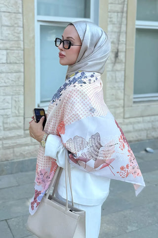 Linden Desen Omuz Şalı - Taş