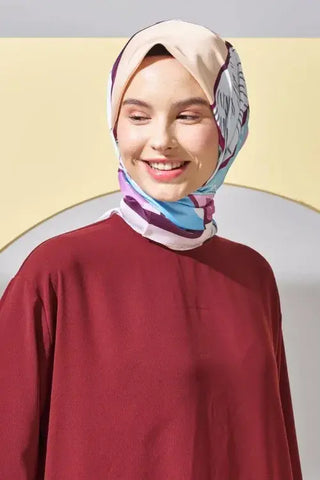 Monetta Twill Serisi Puzzle -  Bordo