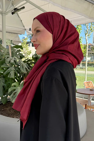 Monogram Jakar Şal - Bordo