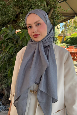 Monogram Jakar Şal - Gri