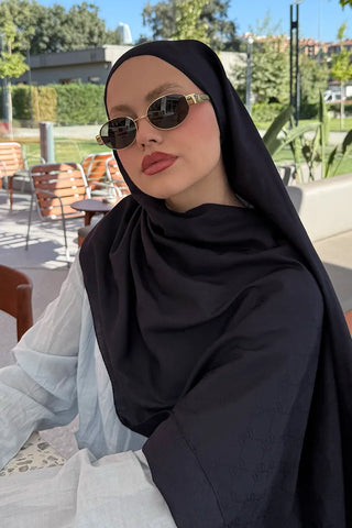 Monogram Jakar Şal - Lacivert