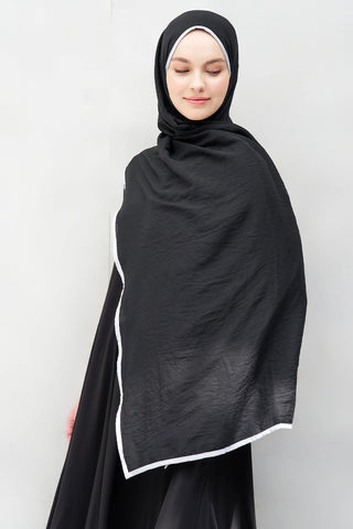 Müslin Şal - Siyah