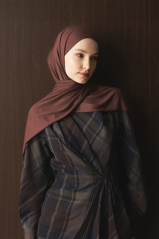 Penye Şal - Çikolata Kahve