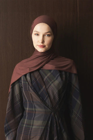 Penye Şal - Çikolata Kahve